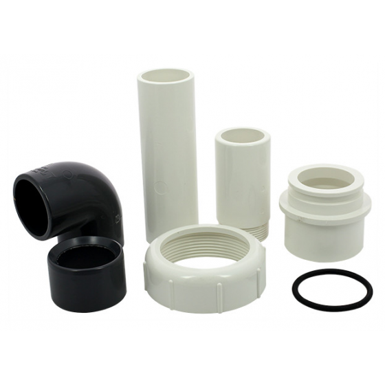 Liaison de vanne inférieure 1"1/2 filtre Sab Jupiter avant 2007 - CE04010008