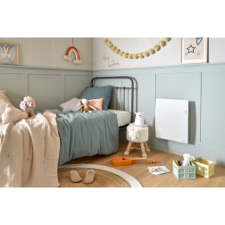 Radiateur électrique intelligent blanc Atlantic Agilia horizontal