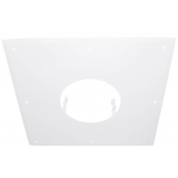 Plaque de propreté Joncoux 300 x 300 blanc