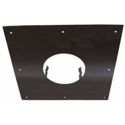 Plaque de propreté Joncoux 300 x 300 noir