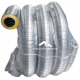 Couronne de 21 mètres de flexible isolé pour tubage cheminée