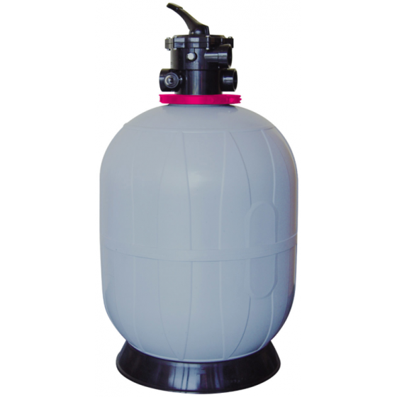 Filtre à sable piscine BWT Poly Pearl vanne top 1" 1/2