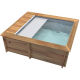 Piscine bois BWT Urbaine 4,20 x 3,50 x 1,33