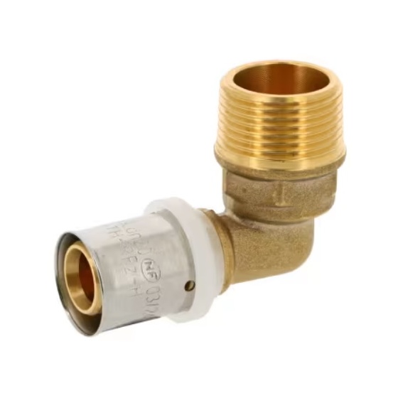 Coude mâle 90° multicouche à sertir PB Tub