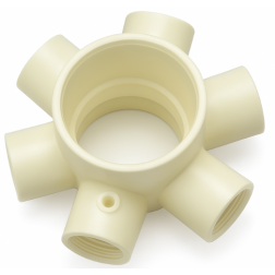 Collecteur bas 6 trous pour filtre BWT RTM et Python - 8061082