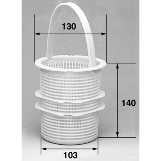 Panier pour pompe de filtration Eurostar 50 à 280 - 521004