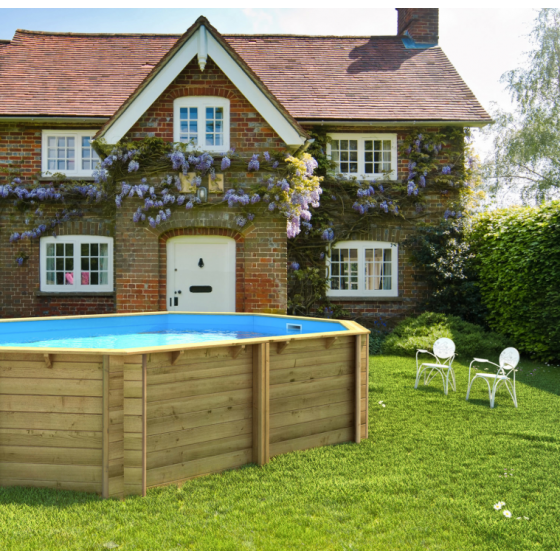 Piscine hors-sol bois BWT Tropic Octo