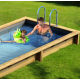 Piscine bois rectangulaire BWT Pool'n Box 6,20 x 2,50 x 1,33 - 27180018