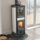 Poêle à bois fonte La Nordica Gemma Forno.165 Ceramica 7.3 kW