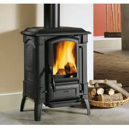 Poêle à bois fonte La Nordica Giulietta.165 noir anthracite 7.3 kW - 3009440