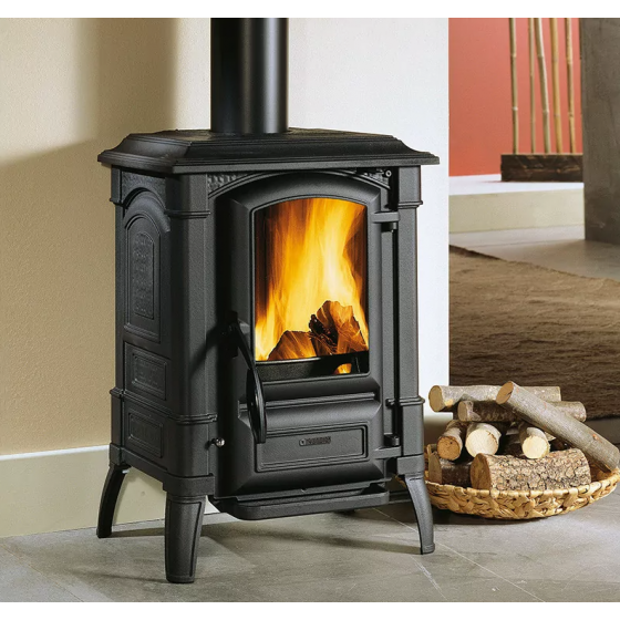 Poêle à bois fonte La Nordica Giulietta.165 noir anthracite 7.3 kW - 3009440