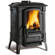 Poêle à bois fonte La Nordica Giulietta.165 noir anthracite 7.3 kW - 3009440