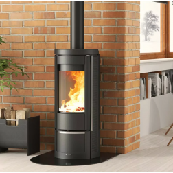 Poêle à bois fonte La Nordica Marlena.16 noir anthracite 7,5 kW - 3002840