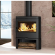 Poêle à bois fonte La Nordica Jennifer.16 noir anthracite 7,7 kW - 3002541