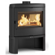 Poêle à bois fonte La Nordica Jennifer.16 noir anthracite 7,7 kW - 3002541