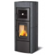 Poêle à bois fonte La Nordica Ester Forno 5.0 Vulcan 8 kW avec four - 30000711