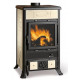 Poêle à bois fonte La Nordica Rosella R1.16 Ceramica 9 kW