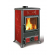 Poêle à bois fonte La Nordica Rosella R1.16 Ceramica 9 kW