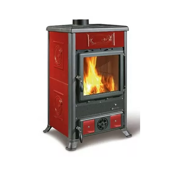 Poêle à bois fonte La Nordica Rosella R1.16 Ceramica 9 kW