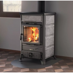 Poêle à bois fonte La Nordica Rosella R1.16 Petra 9 kW en pierre - 3004110