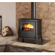 Poêle à bois fonte La Nordica Lavinia Eos noir anthracite 11,7 kW - 3007440