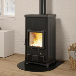 Poêle à bois fonte La Nordica Concita.16 Steel 11,8 kW noir anthracite - 3000330