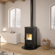 Poêle à bois fonte La Nordica Concita.16 Steel 11,8 kW noir anthracite - 3000330