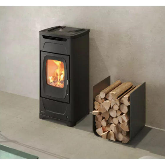 Poêle à bois fonte La Nordica automatique Larissa.16 - 9,3 kW - 3002630