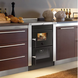Cuisinière à bois La Nordica Vicenza.16 encastrable 6 kW