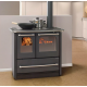 Cuisinière à bois 7,5 kW La Nordica Sovrana Easy.16