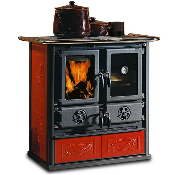 Cuisinière à bois La Nordica Rosetta SX.16 ceramica 7,9 kW