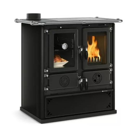 Cuisinière à bois La Nordica Rosetta SX.16 Steel 7,9 kW