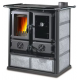 Cuisinière à bois La Nordica Rosetta.16 Petra 7,9 kW en pierre - 3003810