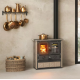 Cuisinière à bois La Nordica Rosetta.16 Maiolica 7,9 kW