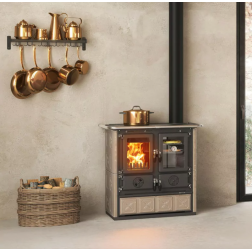 Cuisinière à bois La Nordica Rosetta.16 Maiolica 7,9 kW