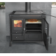 Cuisinière à bois La Nordica Gardenia XXL Steel 10,5 kW anthracite - 3007230