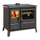 Cuisinière à bois La Nordica Gardenia XXL Steel 10,5 kW anthracite - 3007230