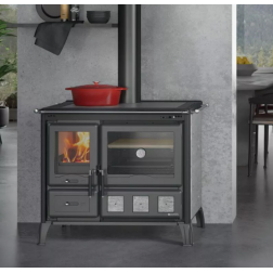 Cuisinière à bois La Nordica Gardenia XXL Petra 10,5 kW en pierre - 3007210