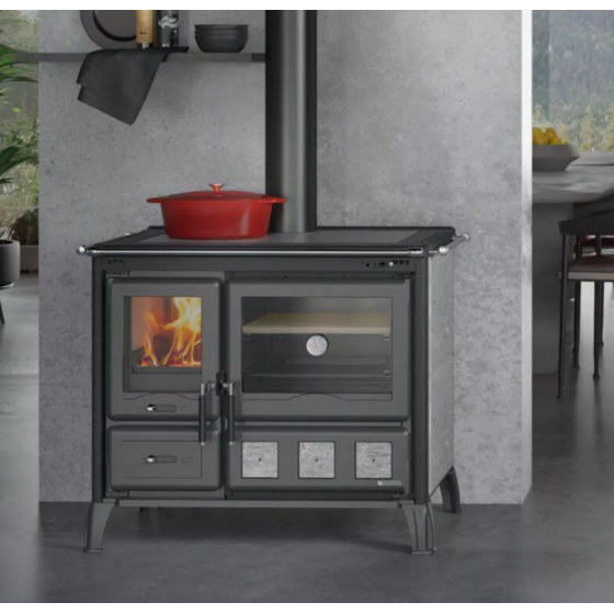 Cuisinière à bois La Nordica Gardenia XXL Petra 10,5 kW en pierre - 3007210