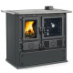 Cuisinière à bois La Nordica Rosa.16 Steel 8,8 kW