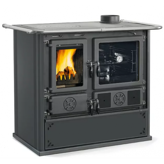 Cuisinière à bois La Nordica Rosa.16 Steel 8,8 kW