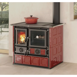 Cuisinière à bois La Nordica Rosa.16 Maiolica 8,8 kW
