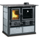 Cuisinière à bois La Nordica Rosa.16 Petra 8,8 kW en pierre naturelle - 3003410