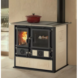 Cuisinière à bois La Nordica Rosa.16 ceramica 8,8 kW