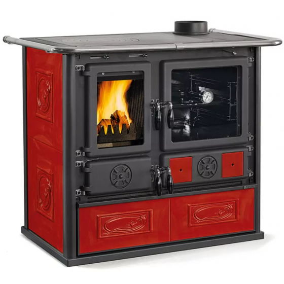 Cuisinière à bois La Nordica Rosa.16 ceramica 8,8 kW