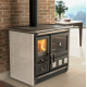 Cuisinière à bois La Nordica Rosa XXL.16 Maiolica 10,5 kW