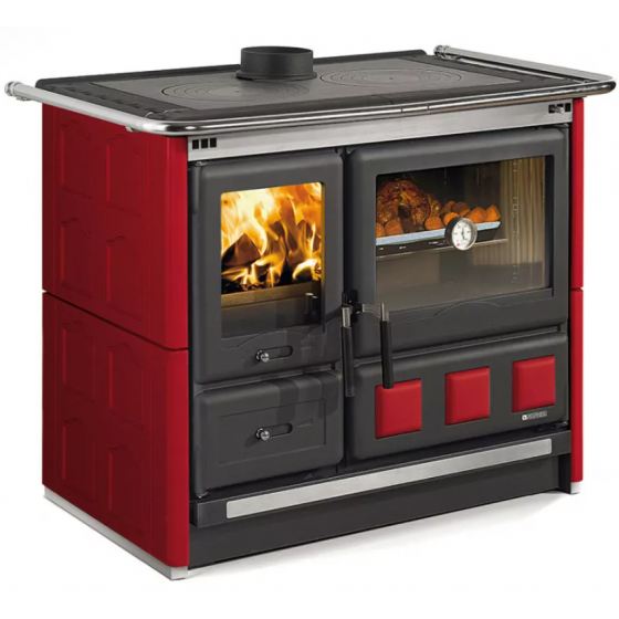 Cuisinière à bois La Nordica Rosa XXL.16 Maiolica 10,5 kW