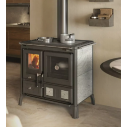 Cuisinière à bois La Nordica Gardenia.16 Petra 9,5 kW pierre naturelle - 3000910