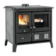 Cuisinière à bois La Nordica Gardenia.16 Petra 9,5 kW pierre naturelle - 3000910