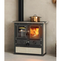 Cuisinière à bois La Nordica Rosetta.16 ceramica 7,9 kW